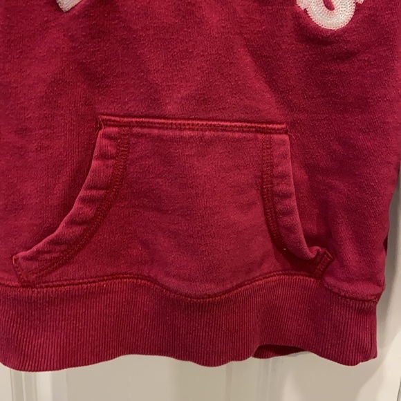 Roots Dark Pink Pullover Hoodie - Picture 3 of 10